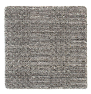 Alfombra de lana cuadrado  - 30 x 30 cm - gris