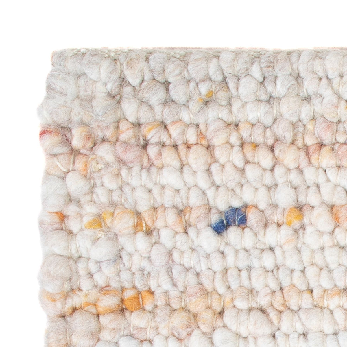 Alfombra de lana cuadrado - 35 x 32 cm - multicolor