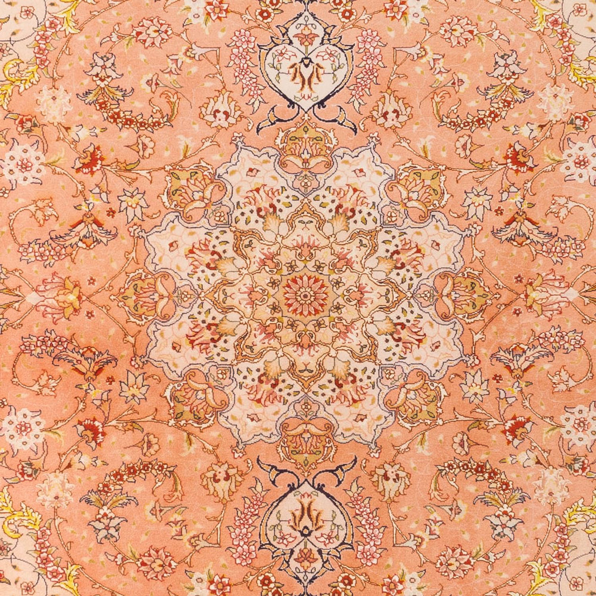 Alfombra Persa - Tabriz - Real - 200 x 150 cm - salmón