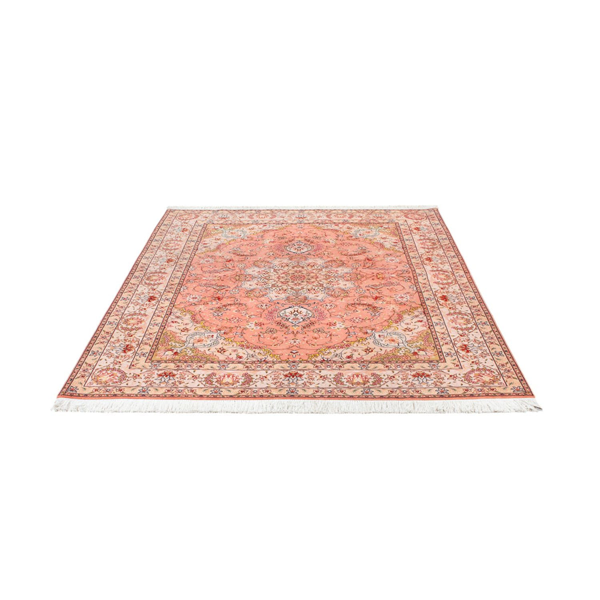 Alfombra Persa - Tabriz - Real - 200 x 150 cm - salmón
