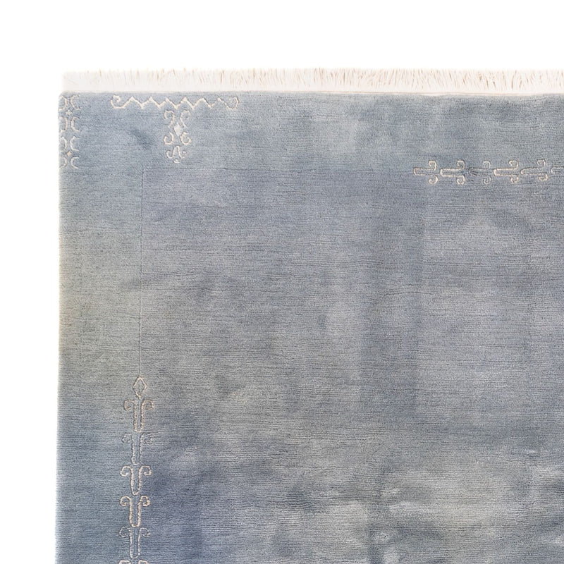 Alfombra de Nepal - 350 x 240 cm - azul claro