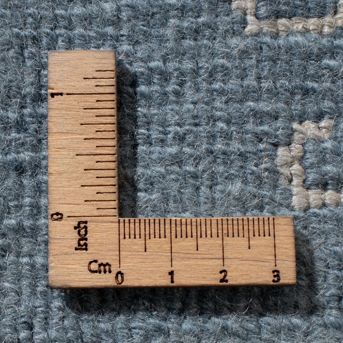 Alfombra de Nepal - 350 x 240 cm - azul claro