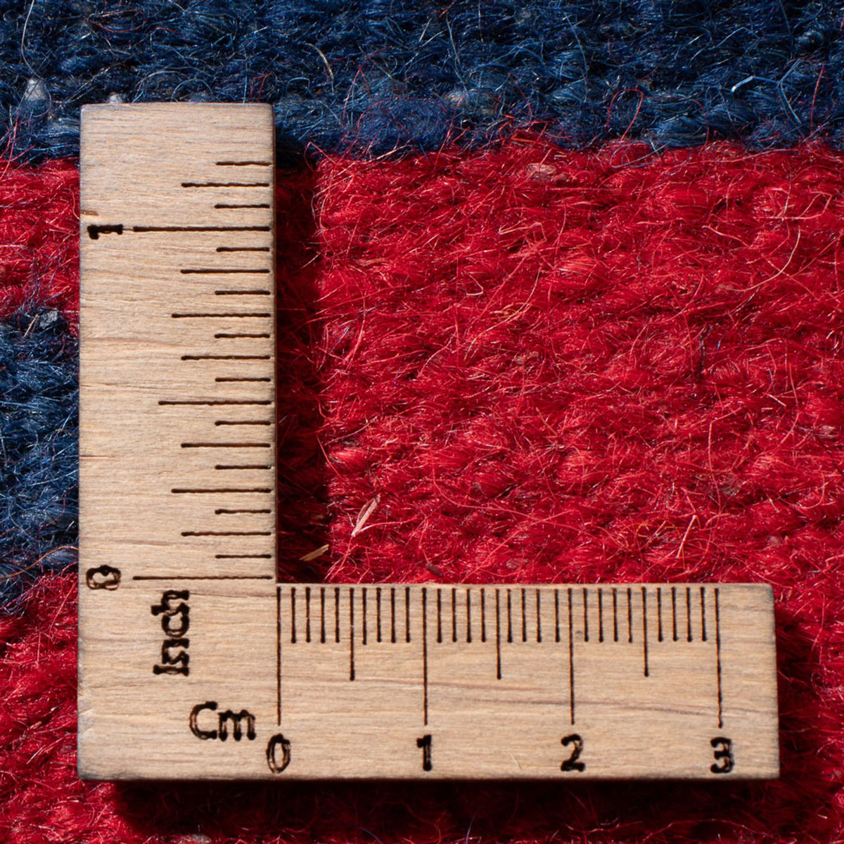 Alfombra de pasillo Alfombra Kelim - Antigua - 430 x 155 cm - rojo