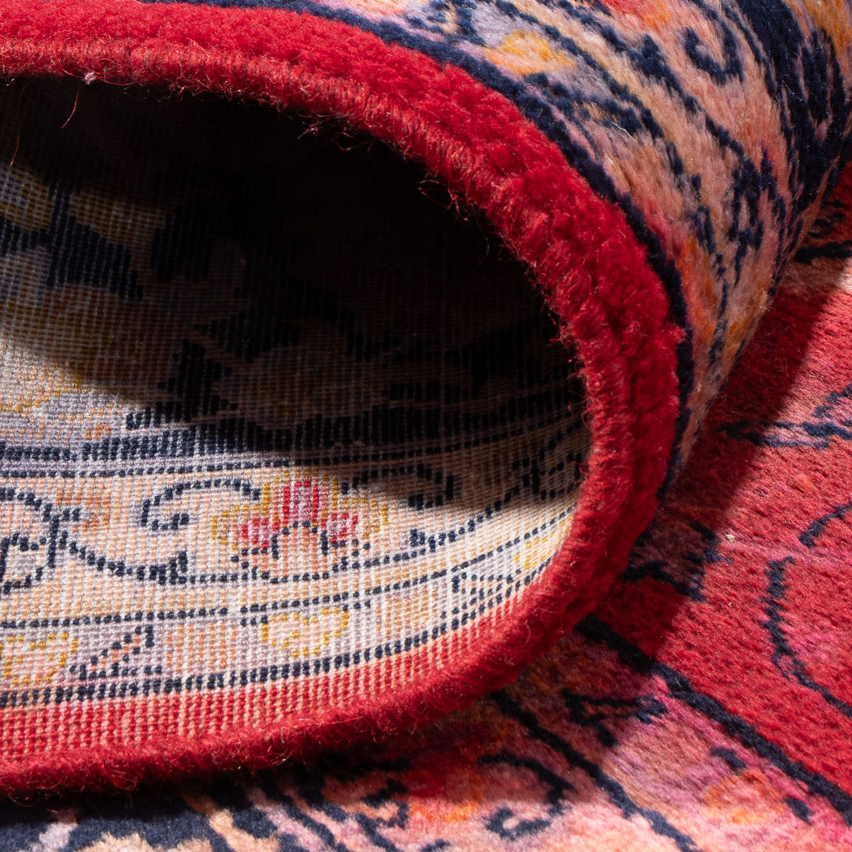 Alfombra oriental - 345 x 240 cm - rojo