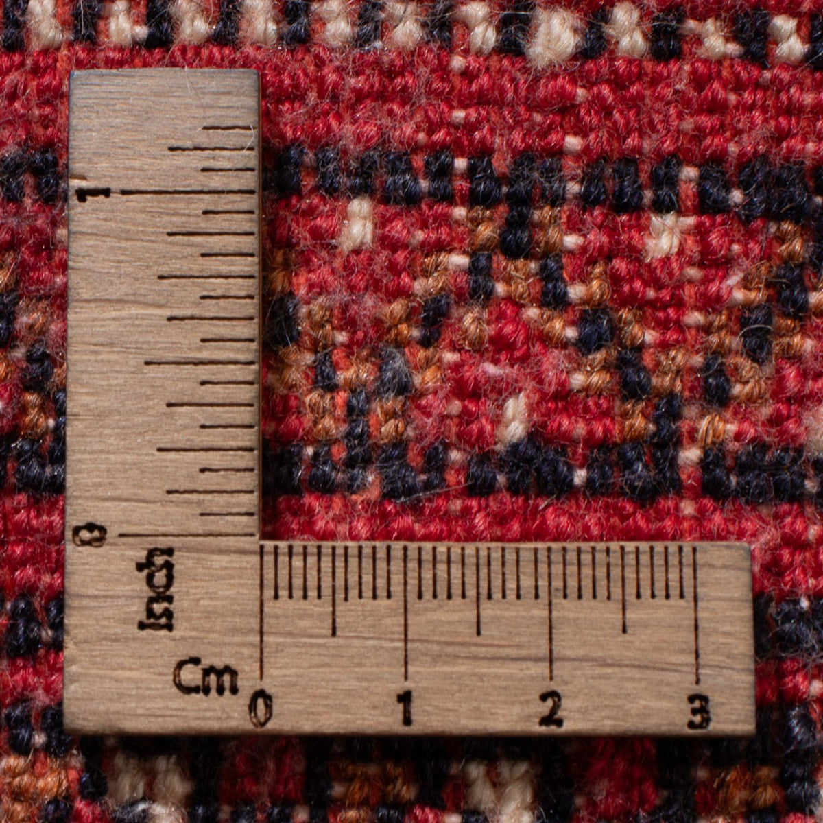 Alfombra Turkaman - 100 x 50 cm - rojo claro