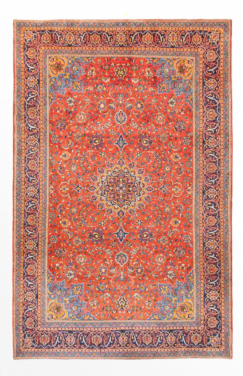 Alfombra persa - Clásica - 380 x 240 cm - rojo oscuro