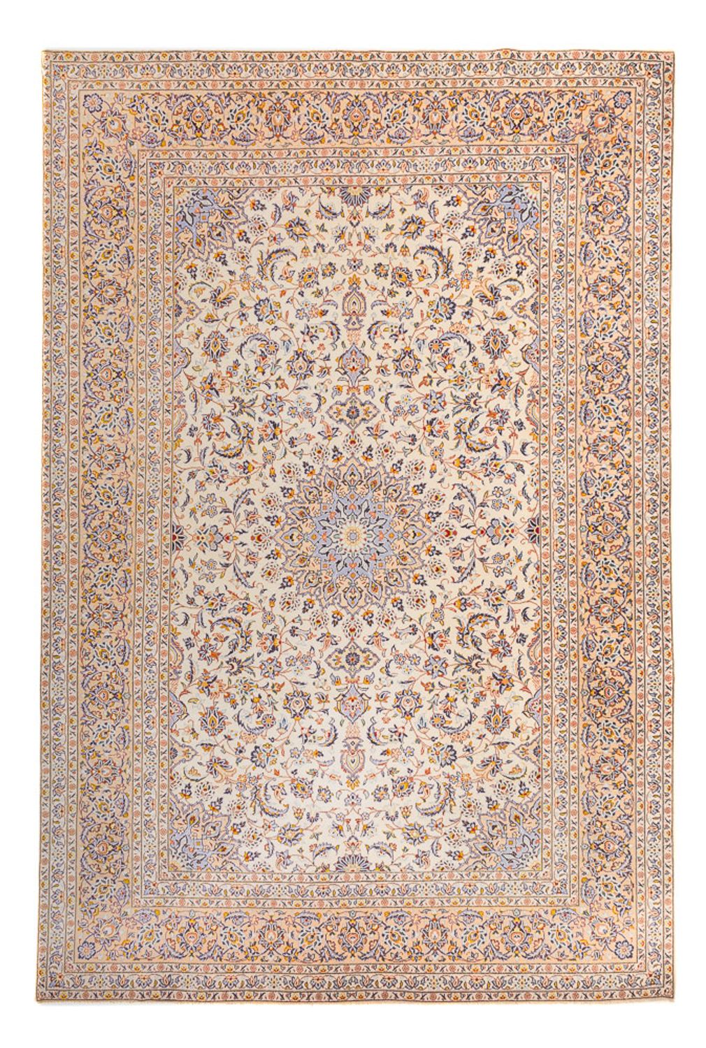 Alfombra persa - Keshan cuadrado - 415 x 395 cm - arena