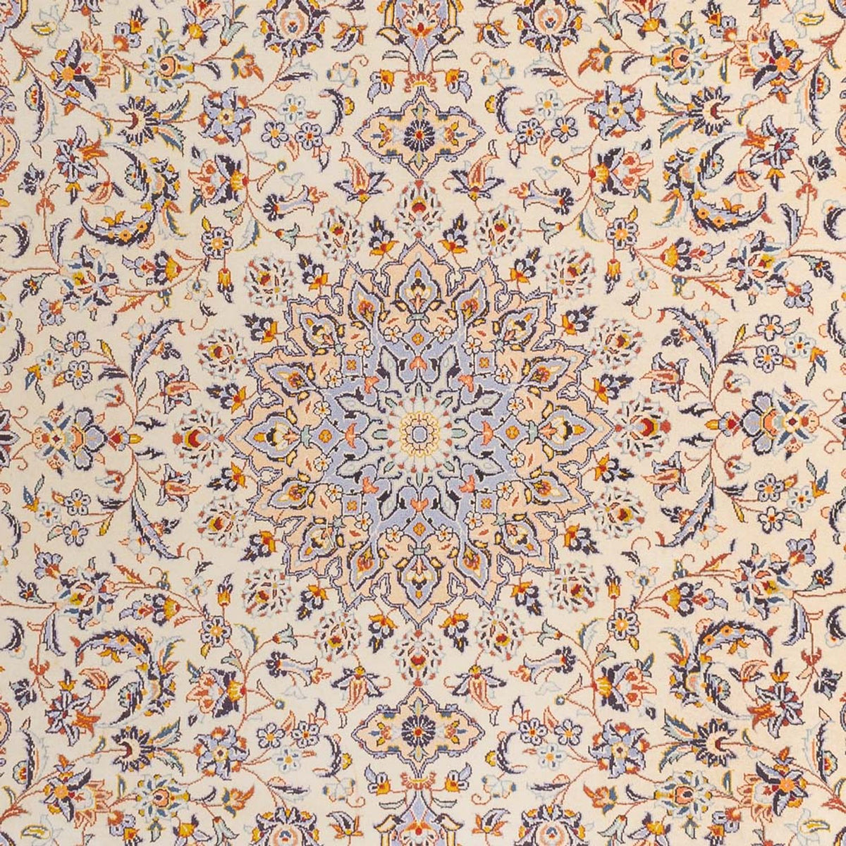 Alfombra persa - Keshan cuadrado - 415 x 395 cm - arena