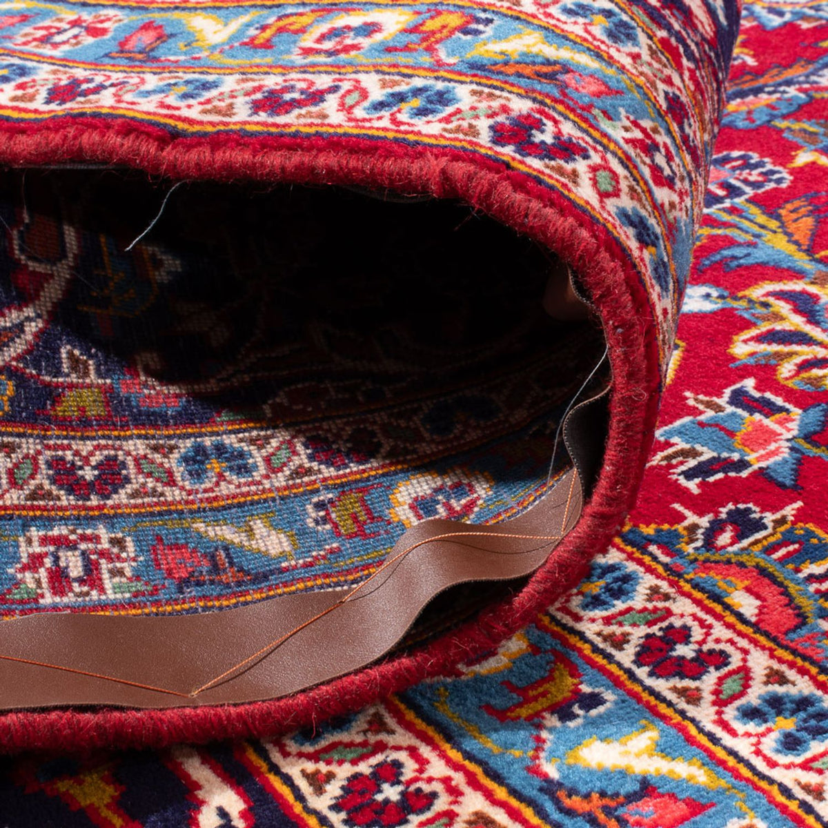 Alfombra persa - Keshan - 357 x 255 cm - rojo