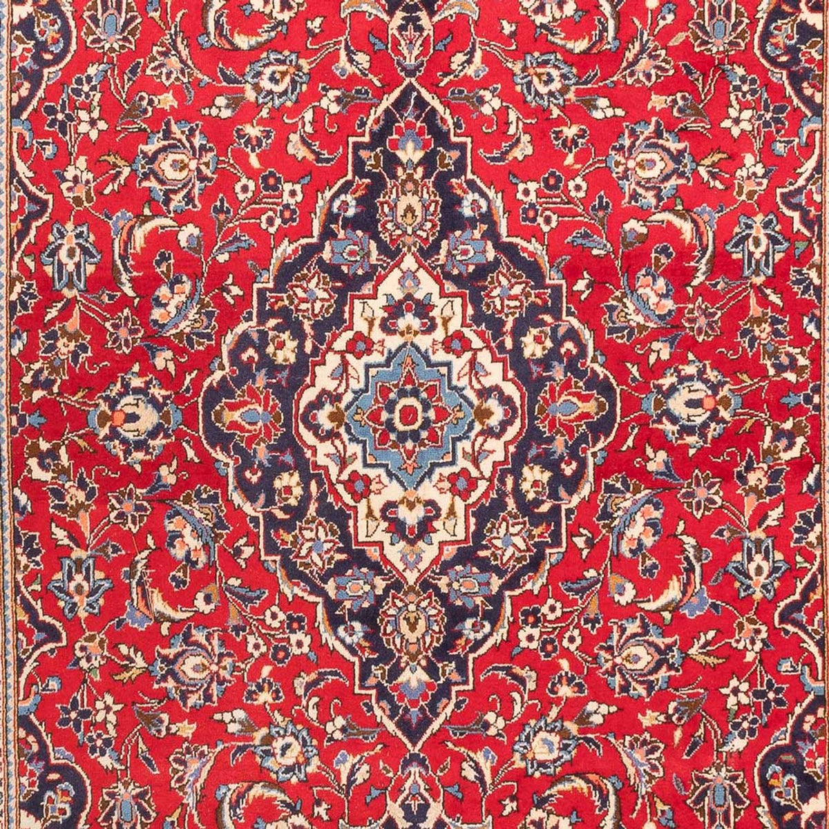 Alfombra persa - Keshan - 292 x 200 cm - rojo