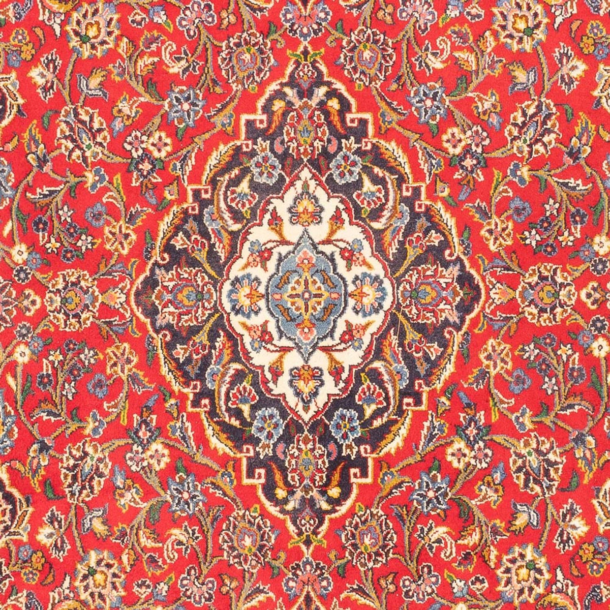 Alfombra persa - Keshan - 300 x 200 cm - rojo