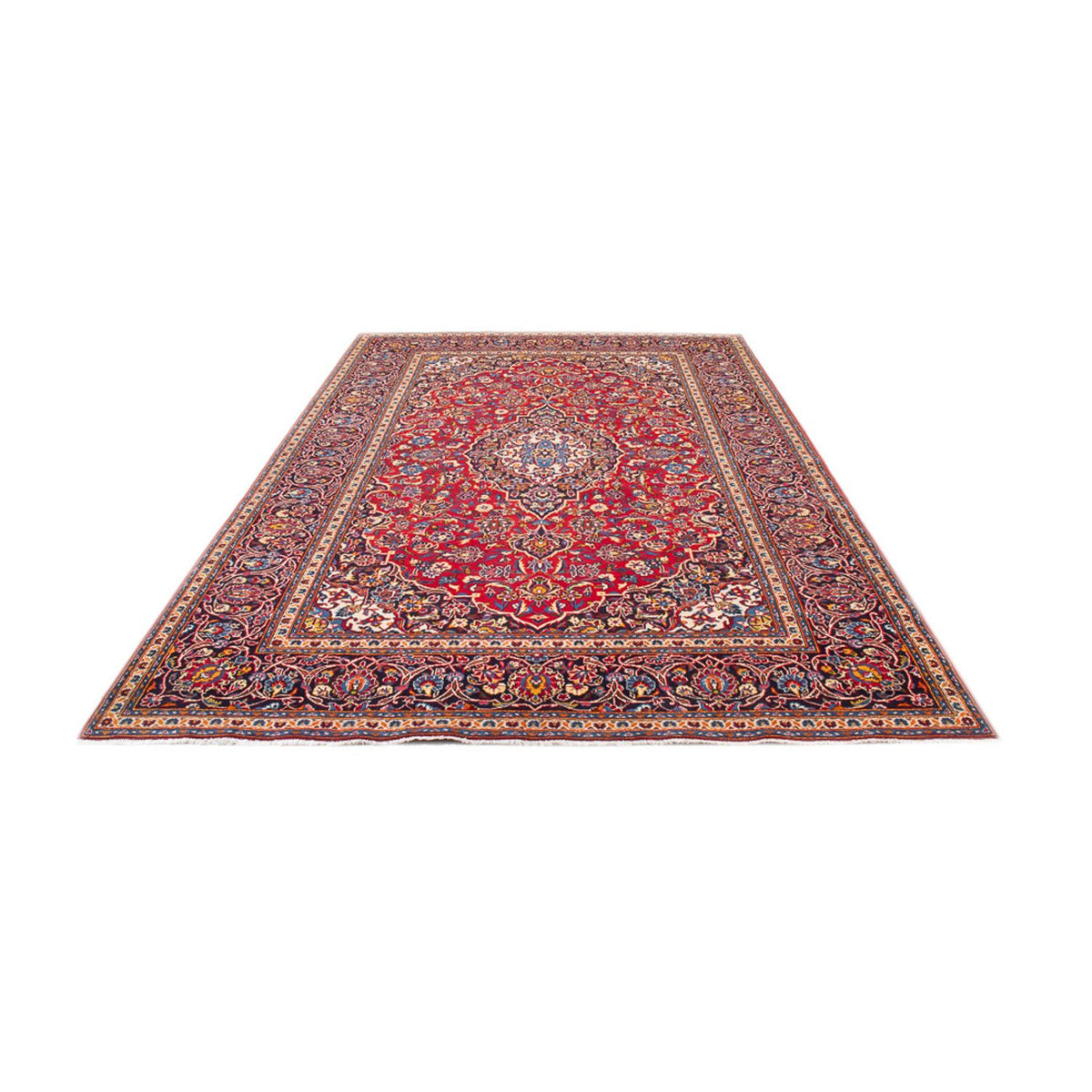Alfombra persa - Keshan - 325 x 210 cm - rojo