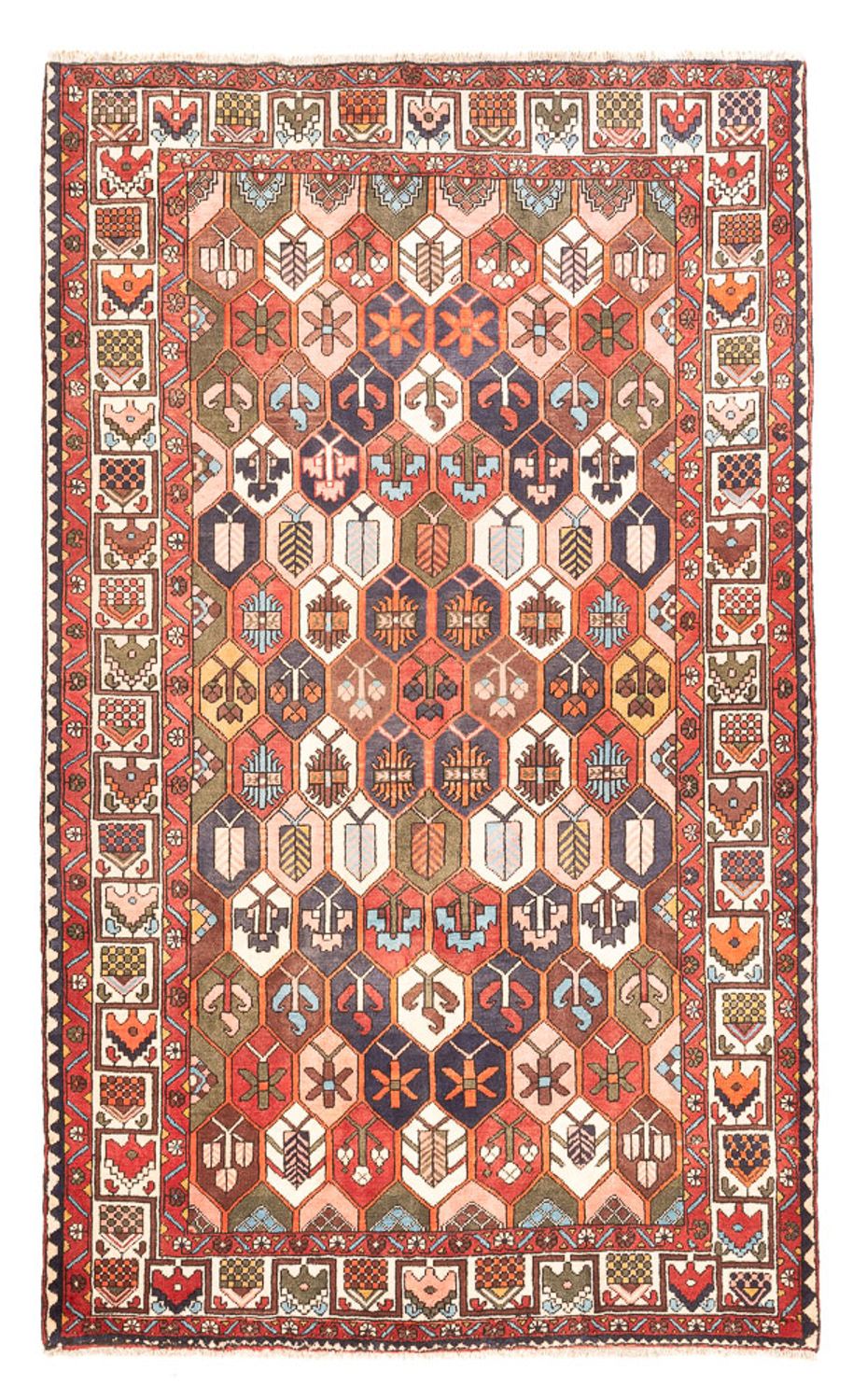 Alfombra persa - Nómada - 305 x 215 cm - multicolor