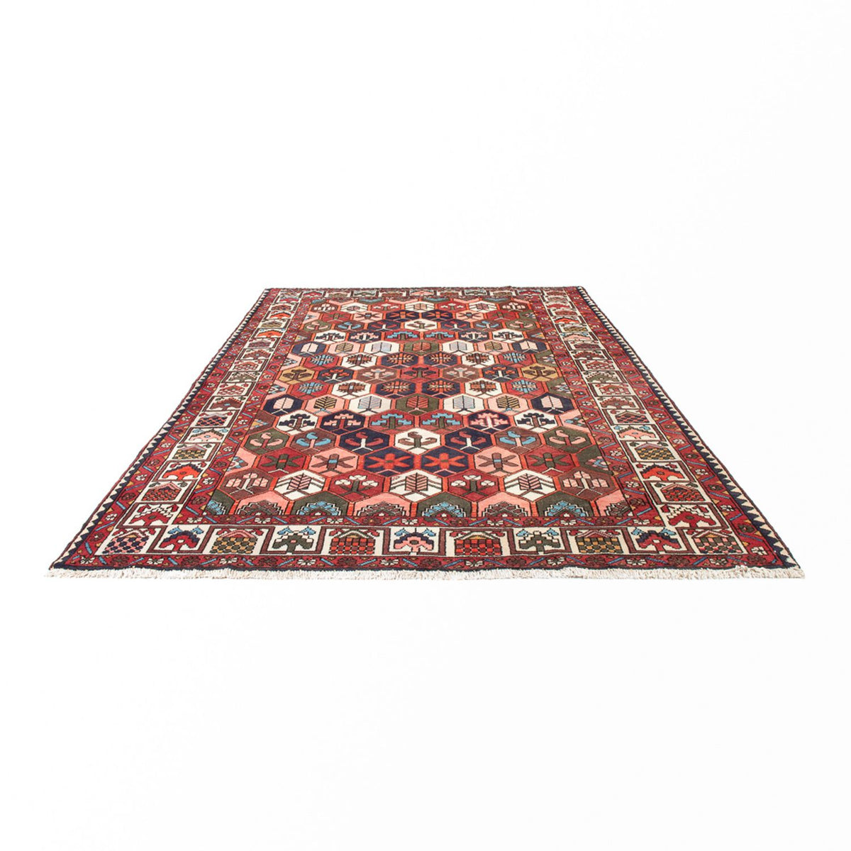 Alfombra persa - Nómada - 305 x 215 cm - multicolor