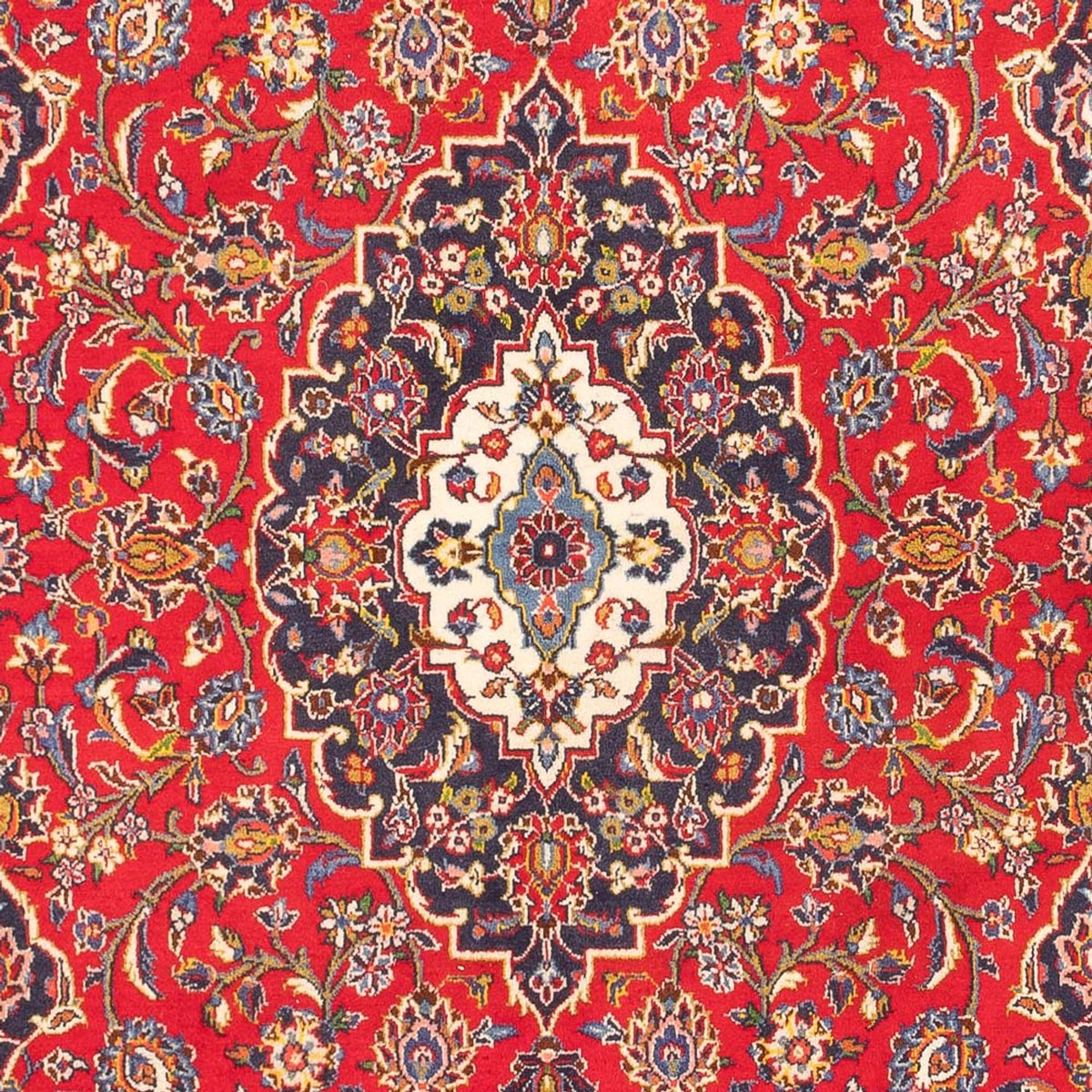 Alfombra persa - Keshan - 300 x 190 cm - rojo