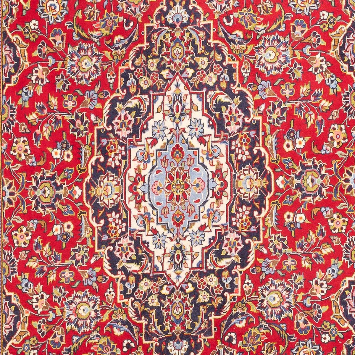 Alfombra persa - Keshan - 304 x 195 cm - rojo