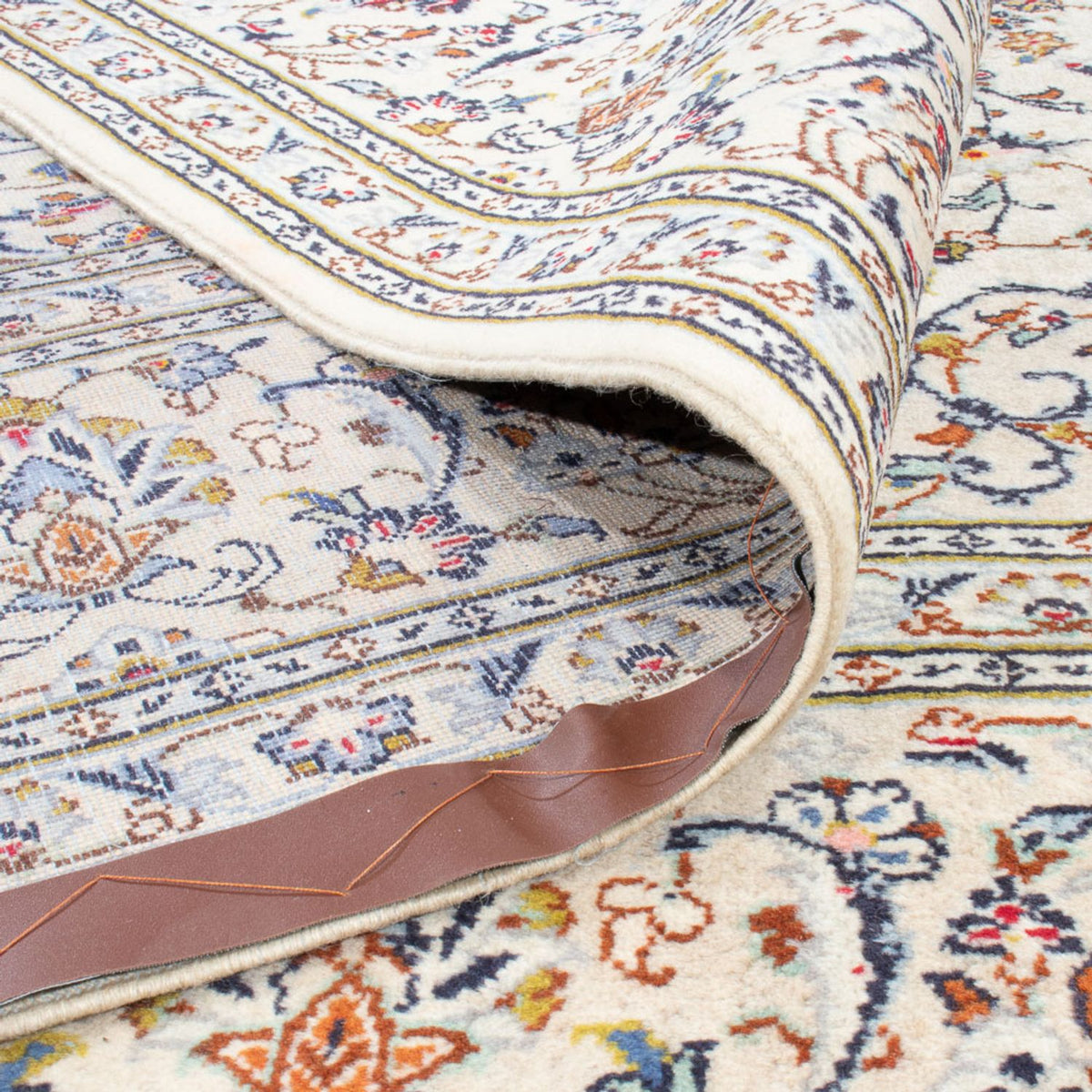 Alfombra persa - Keshan - 300 x 204 cm - beige