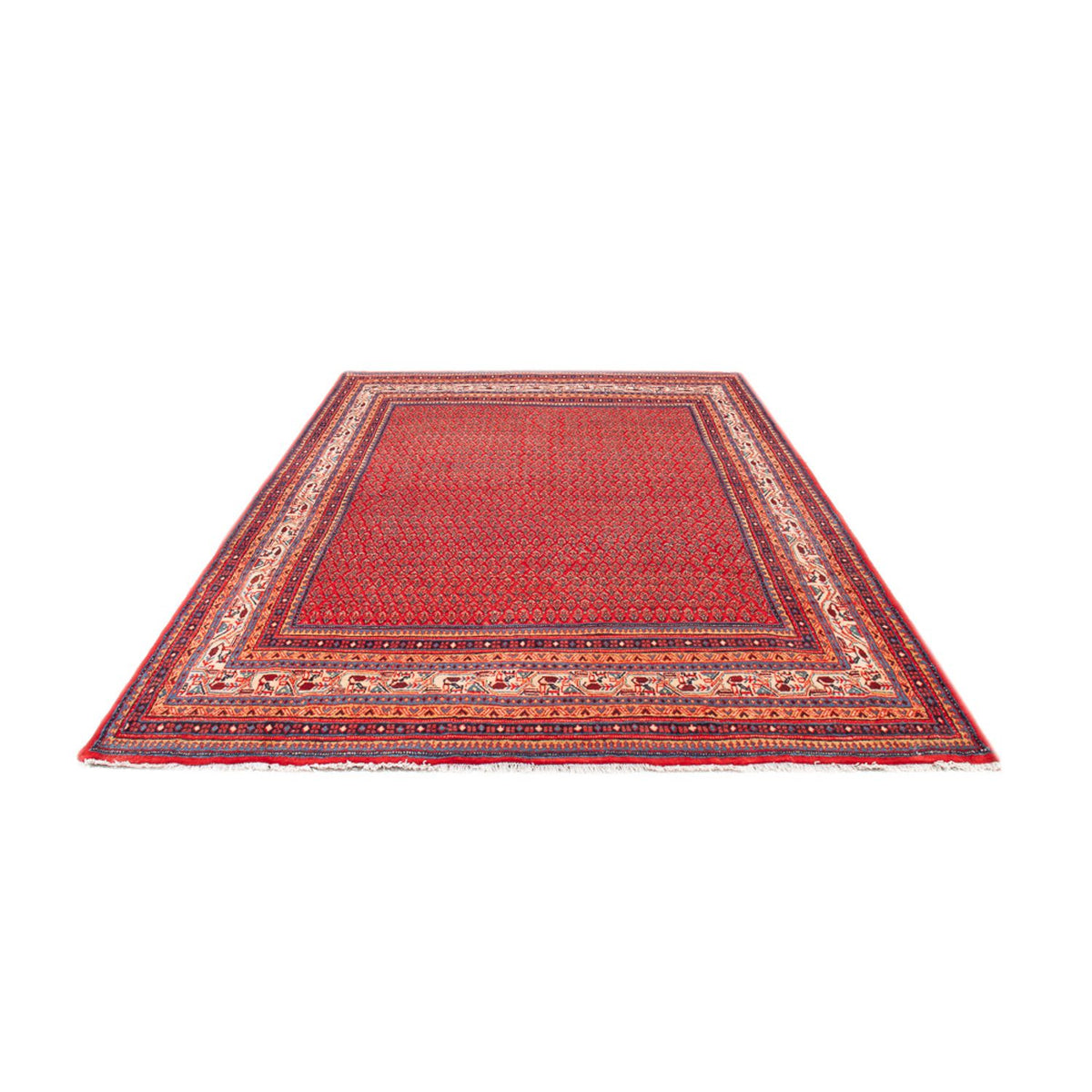 Alfombra persa - Mir - 320 x 225 cm - rojo claro
