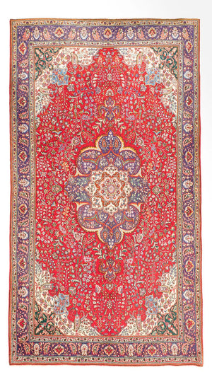 Alfombra persa - Clásica - 308 x 217 cm - rojo
