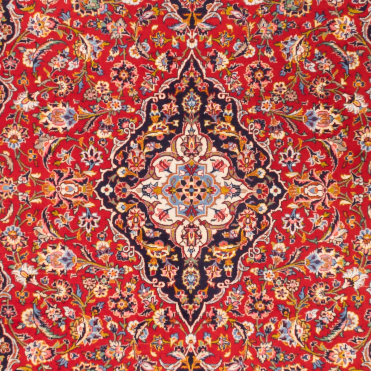 Alfombra persa - Keshan - 360 x 247 cm - rojo