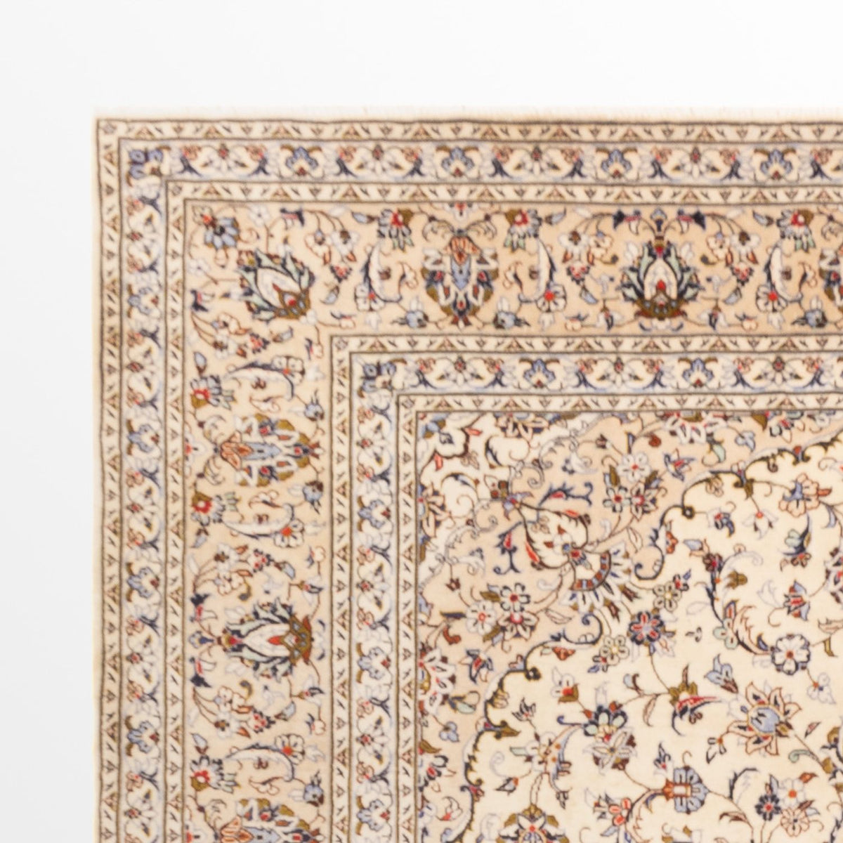 Alfombra persa - Keshan - 355 x 245 cm - beige