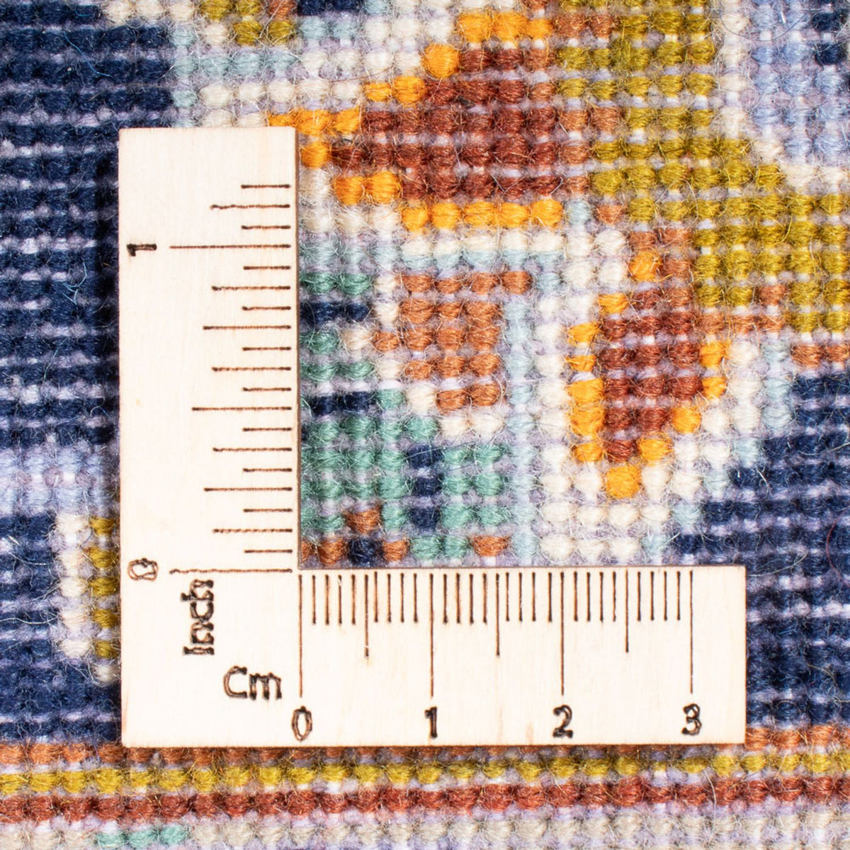 Alfombra persa - Keshan - 402 x 288 cm - azul oscuro