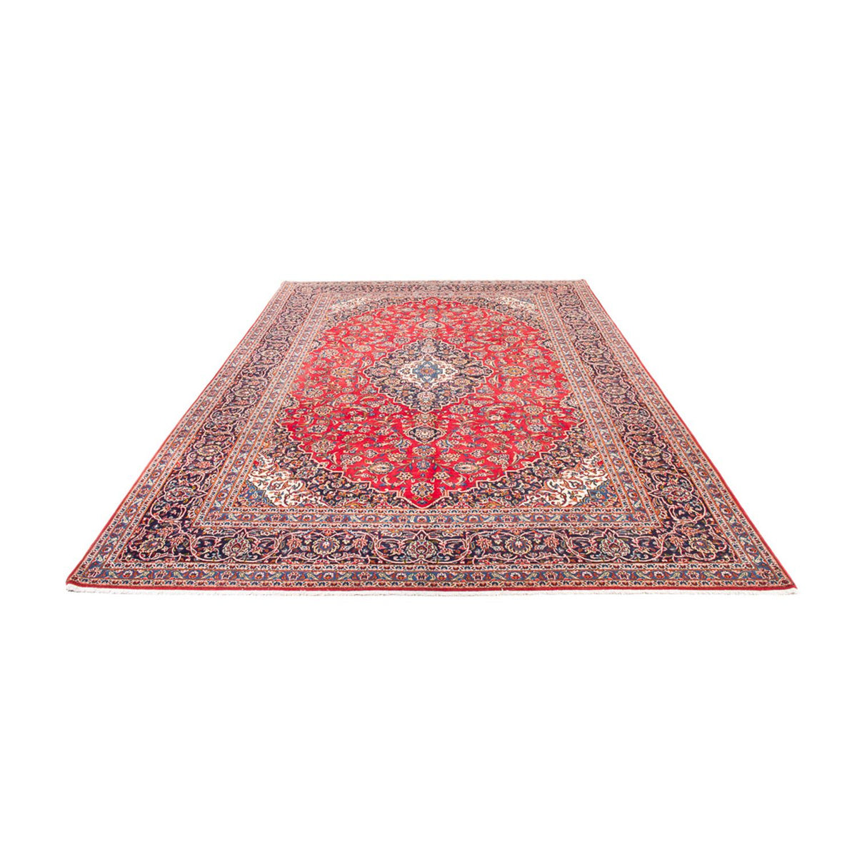 Alfombra persa - Keshan - 350 x 248 cm - rojo