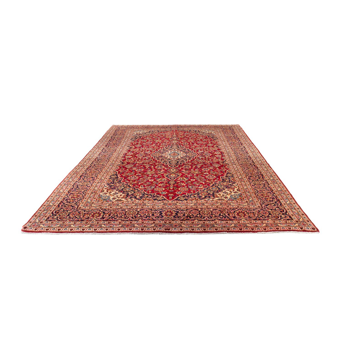 Alfombra persa - Keshan - 368 x 246 cm - rojo