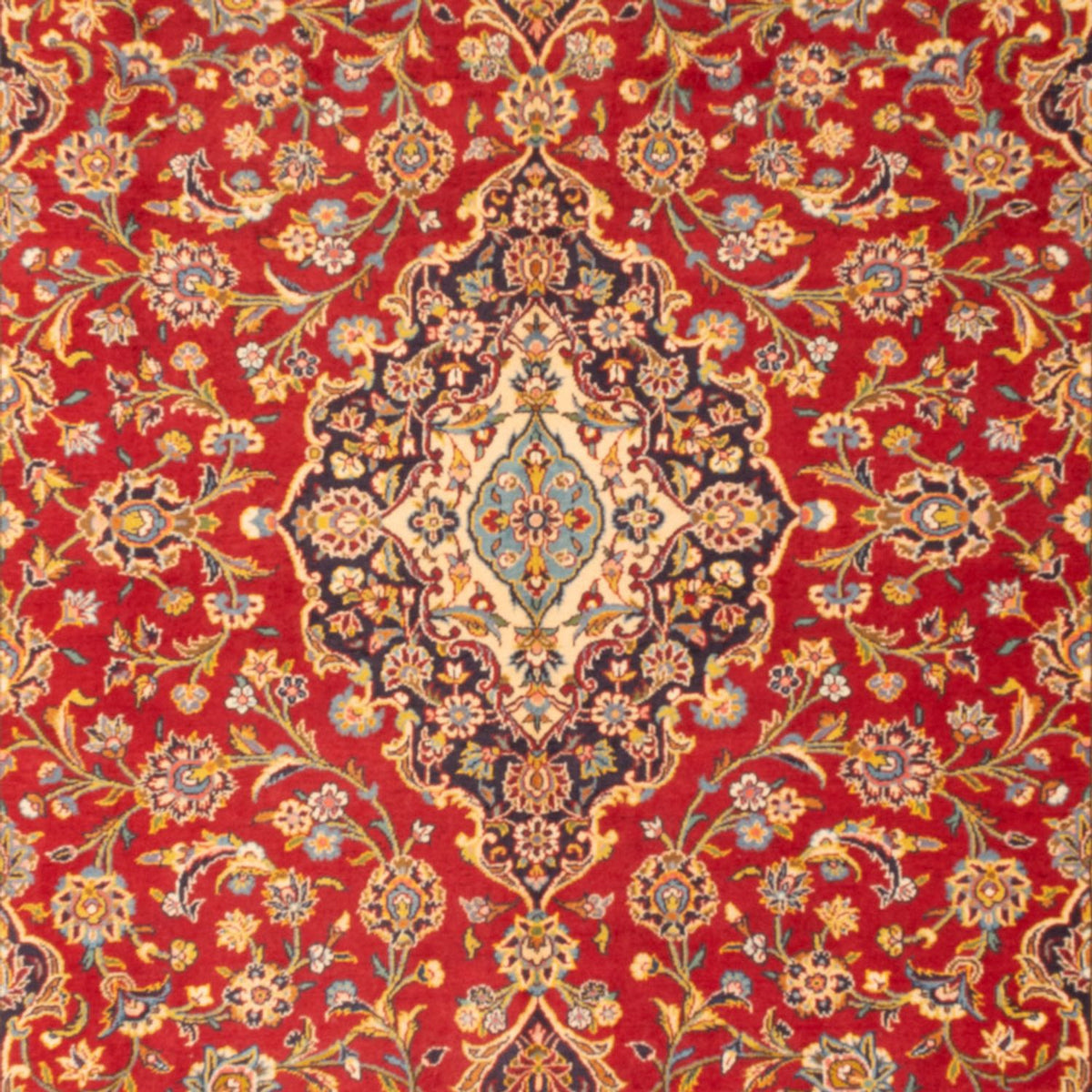 Alfombra persa - Keshan - 350 x 242 cm - rojo