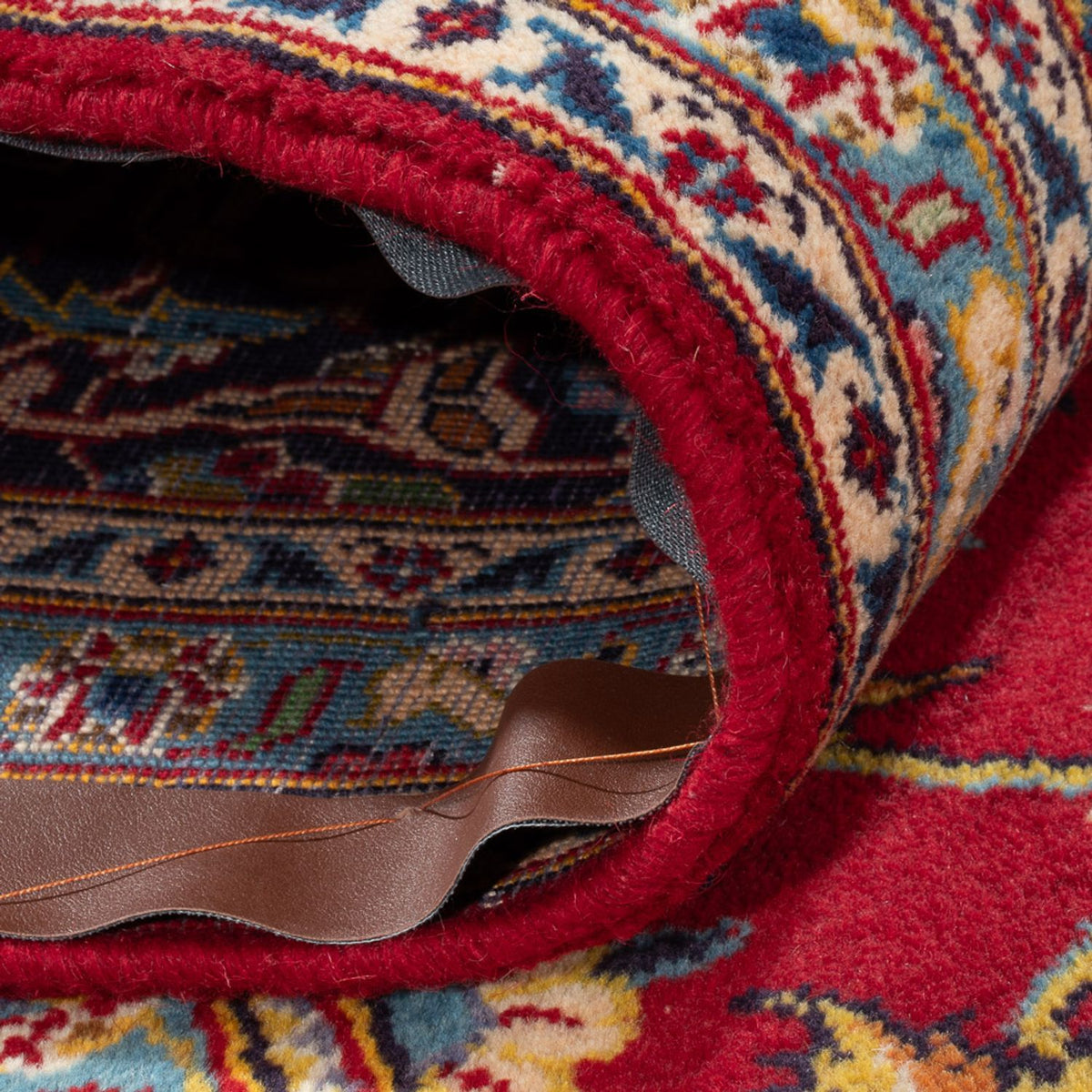 Alfombra persa - Keshan - 350 x 242 cm - rojo