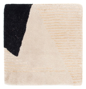 Alfombra de lana - 40 x 40 cm - multicolor