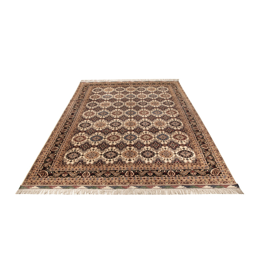 Alfombra afgana - 405 x 295 cm - beige claro