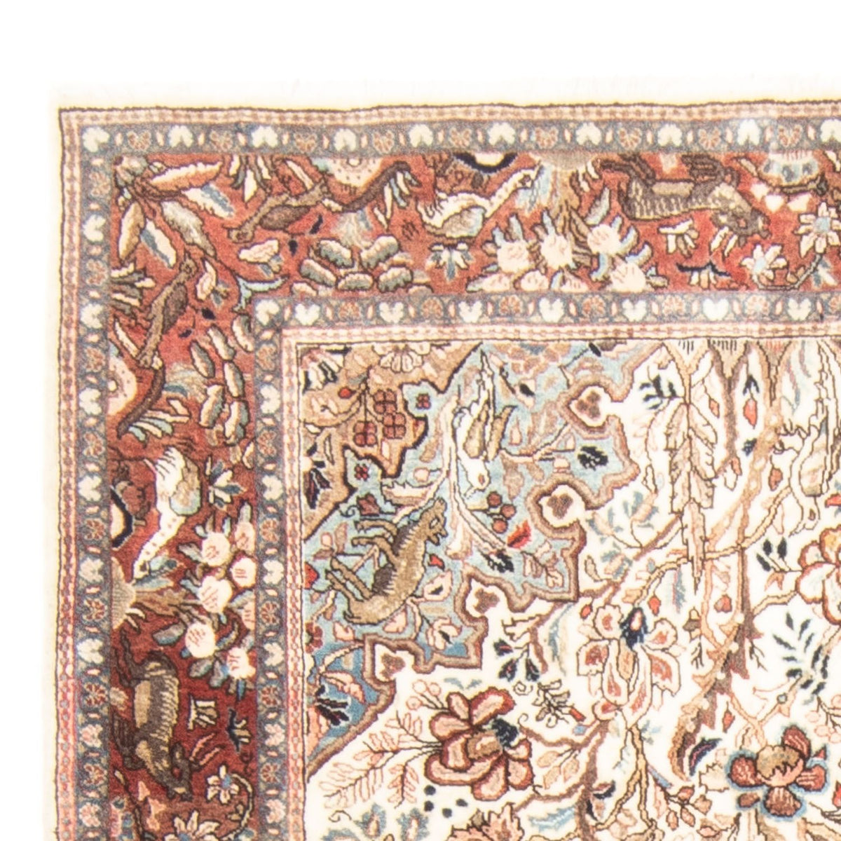 Alfombra persa - Clásica - 205 x 130 cm - beige