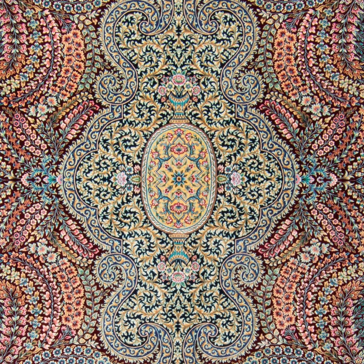Alfombra persa - Ghom - 300 x 200 cm - multicolor