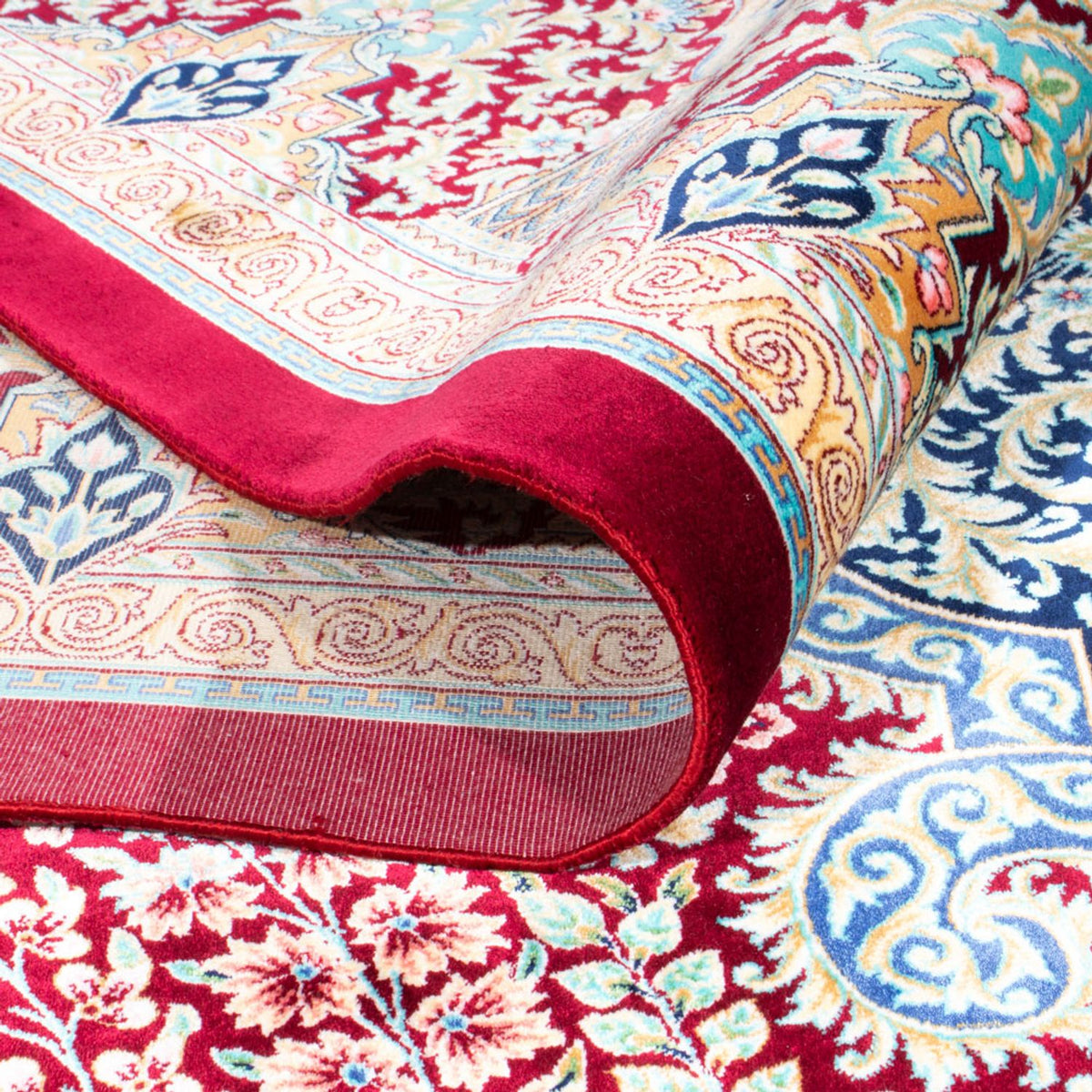 Alfombra persa - Ghom - 300 x 200 cm - multicolor