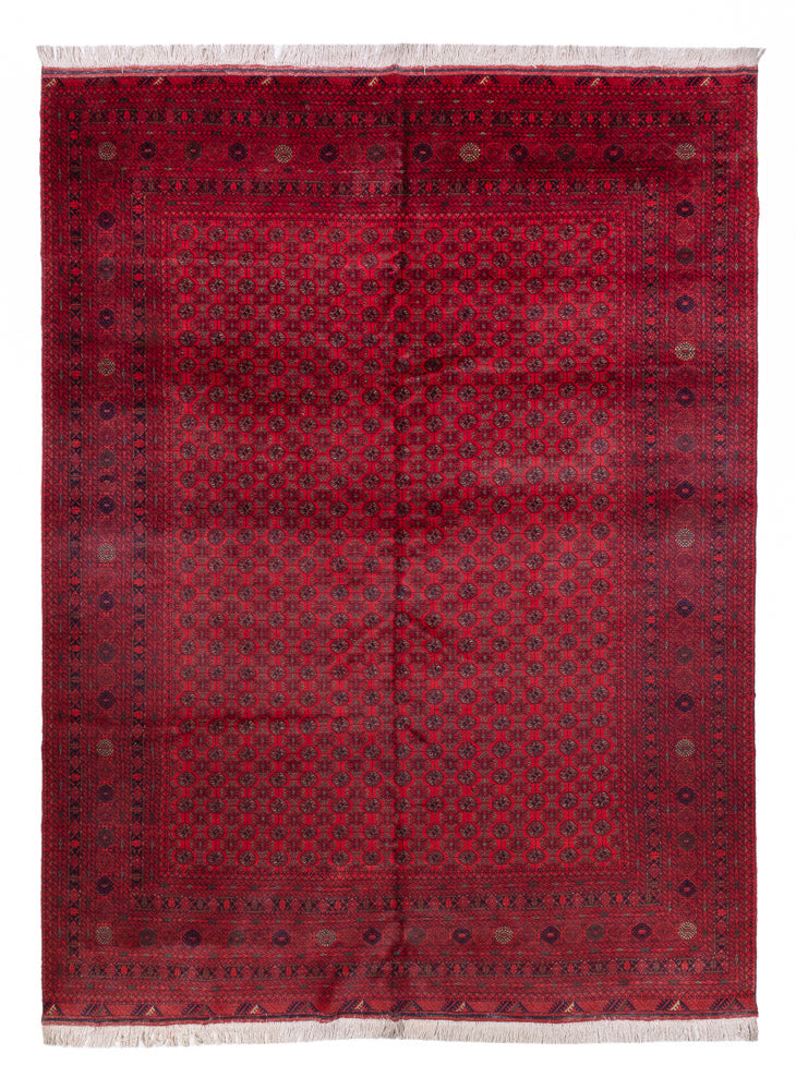 Alfombra afgana - Bukhara - 336 x 248 cm - rojo