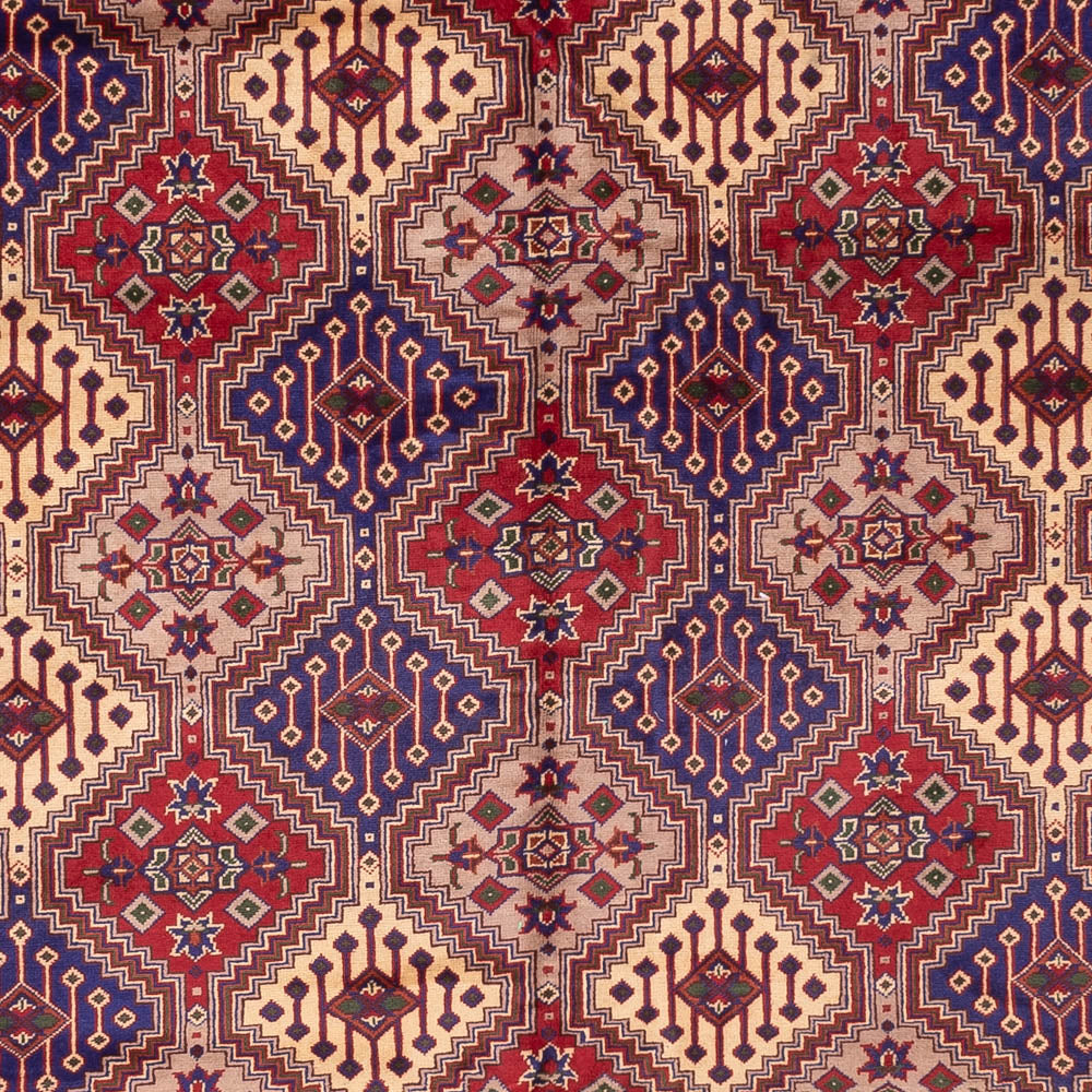 Alfombra de pasillo Alfombra afgana - 403 x 296 cm - beige oscuro