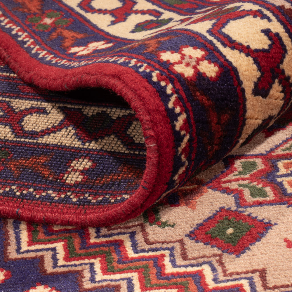 Alfombra de pasillo Alfombra afgana - 403 x 296 cm - beige oscuro