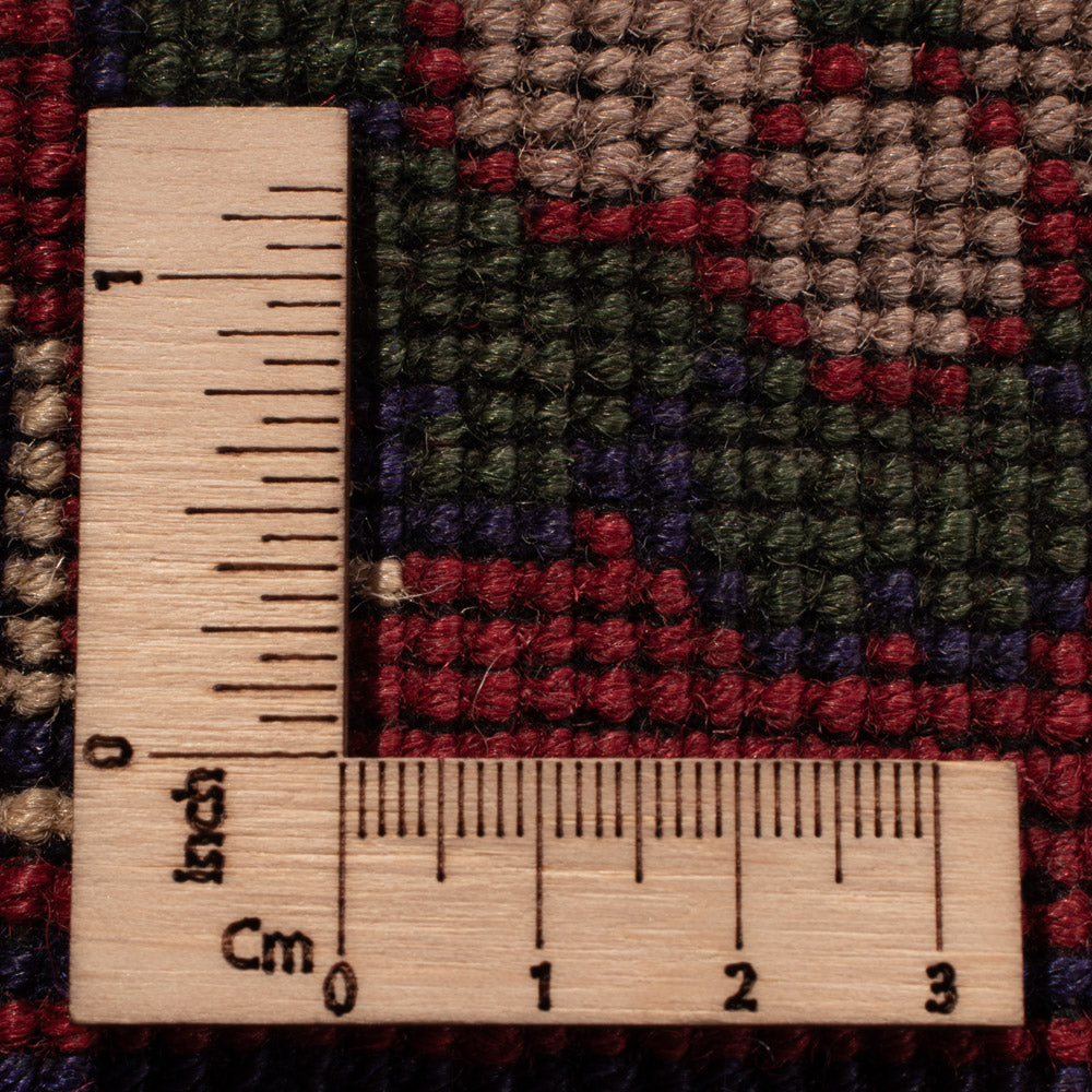 Alfombra de pasillo Alfombra afgana - 403 x 296 cm - beige oscuro