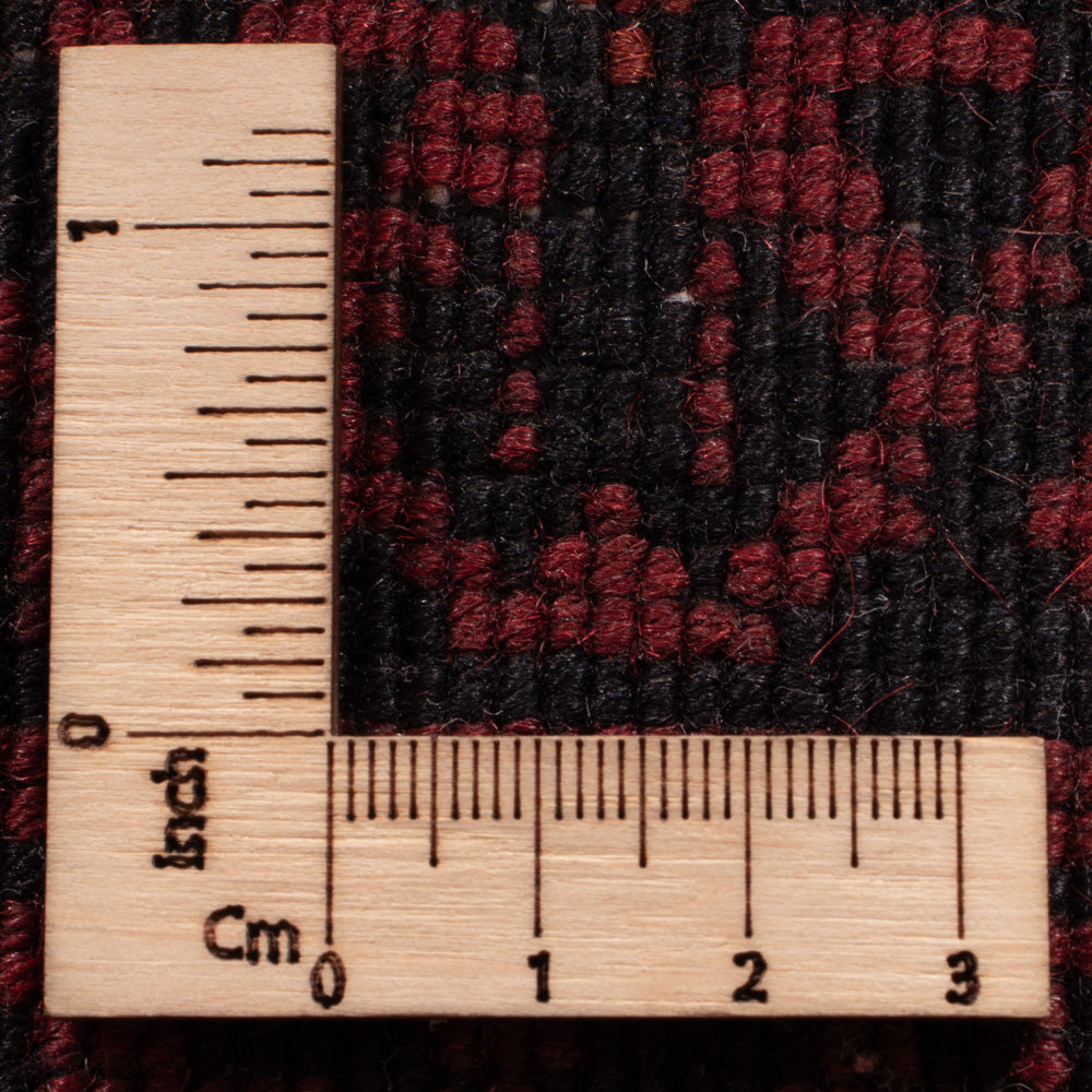 Alfombra de pasillo Alfombra afgana - 283 x 82 cm - rojo