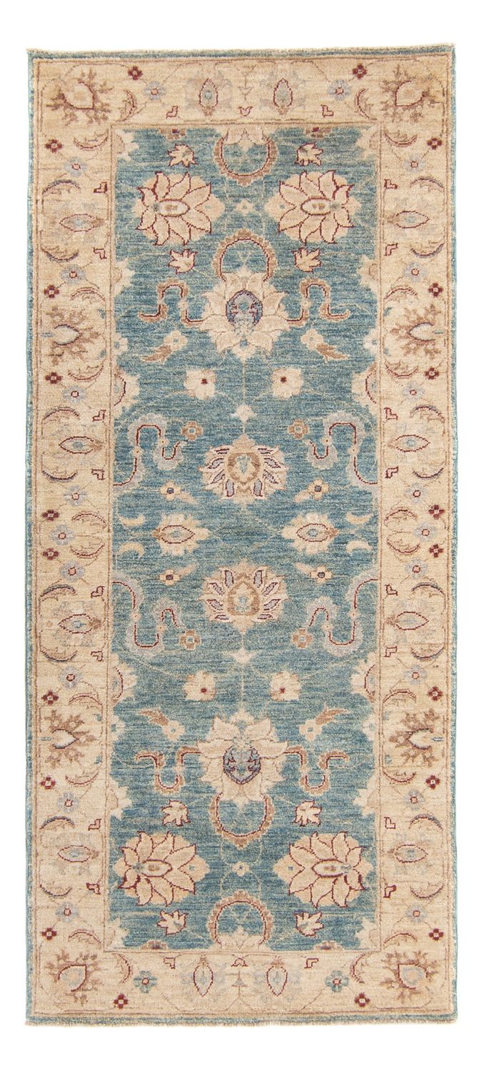 Alfombra de pasillo Alfombra Ziegler - 194 x 78 cm - turquesa