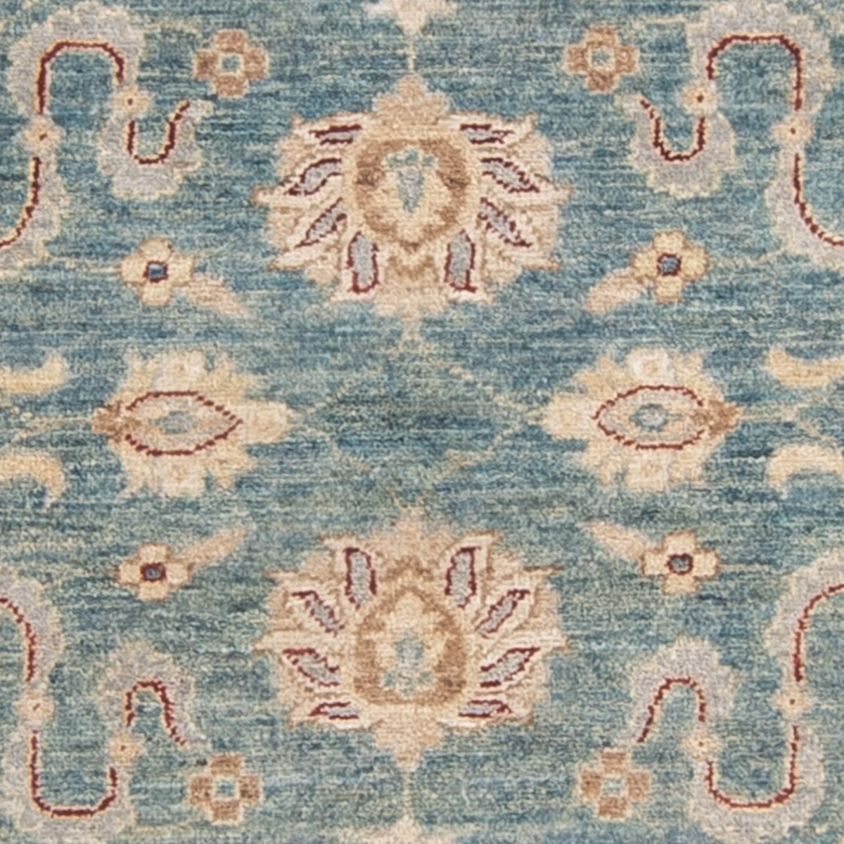 Alfombra de pasillo Alfombra Ziegler - 194 x 78 cm - turquesa