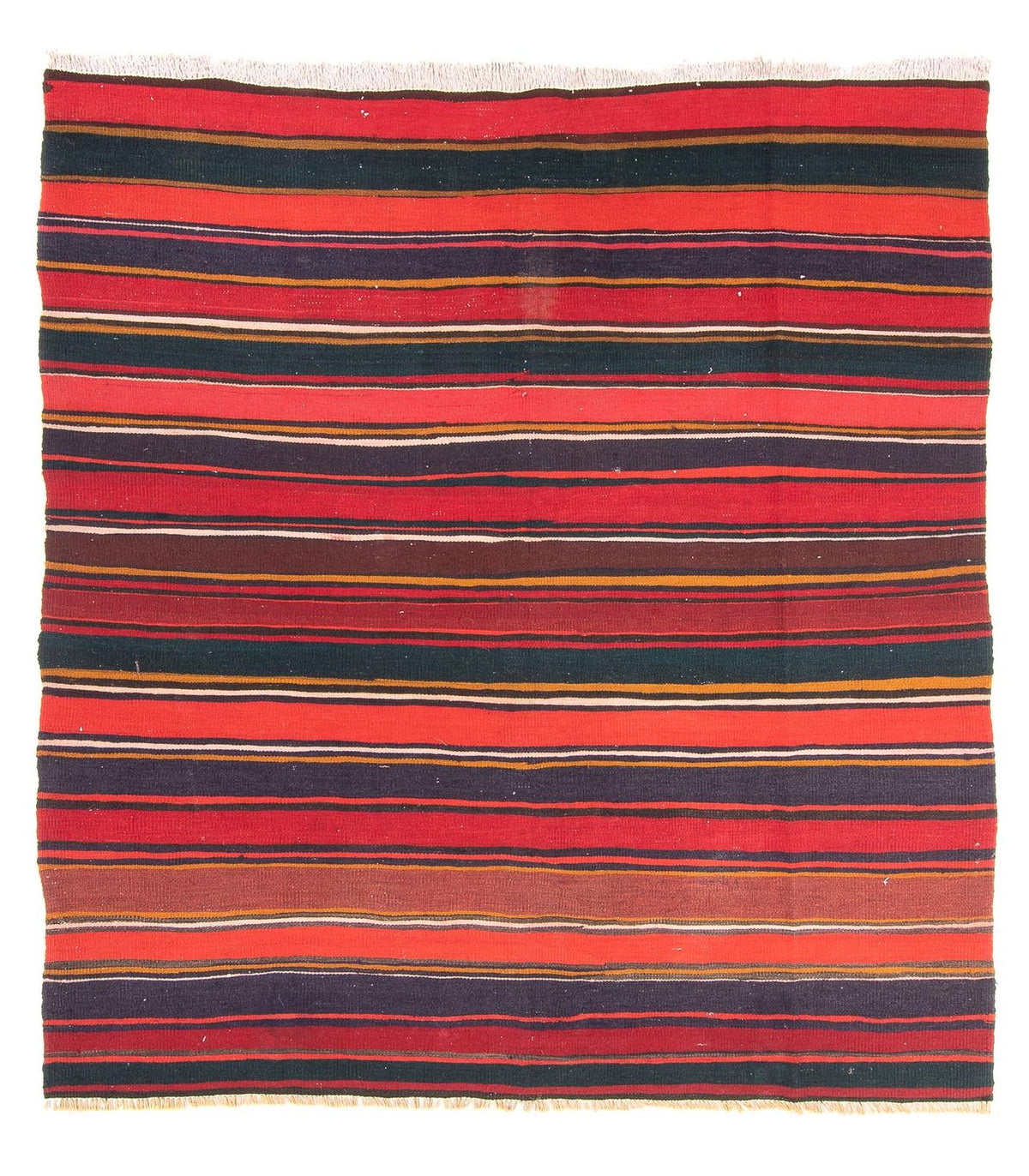 Alfombra Kelim - Antigua cuadrado - 215 x 190 cm - multicolor