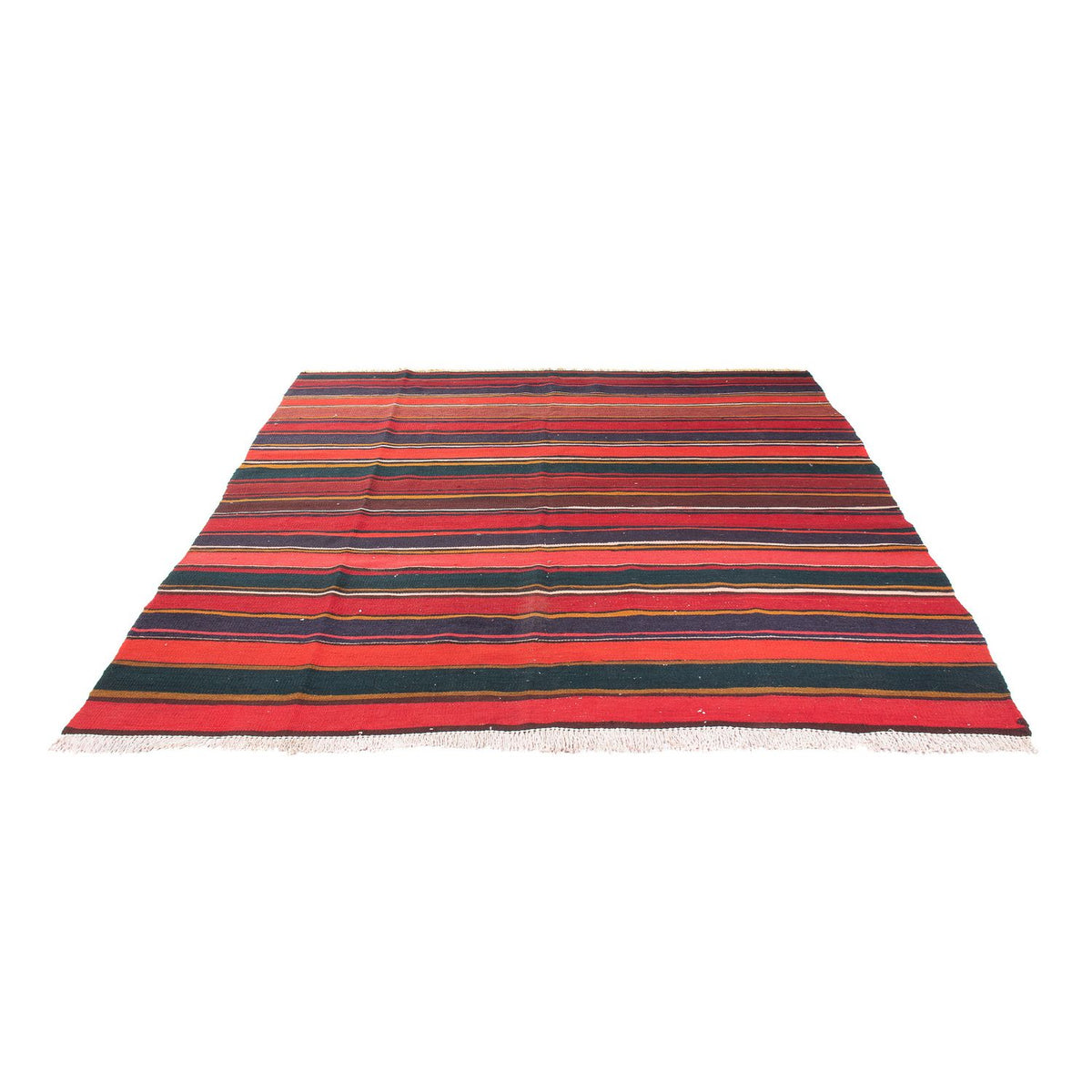 Alfombra Kelim - Antigua cuadrado - 215 x 190 cm - multicolor