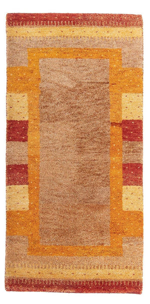 Alfombra Gabbeh - Indus - 120 x 60 cm - multicolor