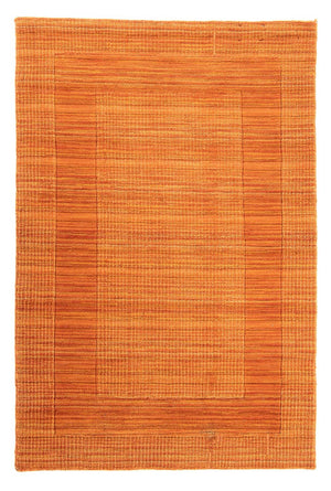 Alfombra Gabbeh - Loribaft Softy - 151 x 92 cm - naranja