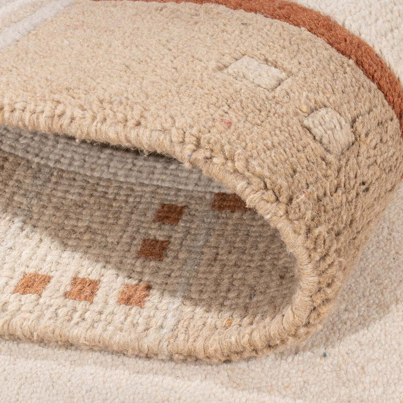 Alfombra de Nepal - 150 x 80 cm - beige