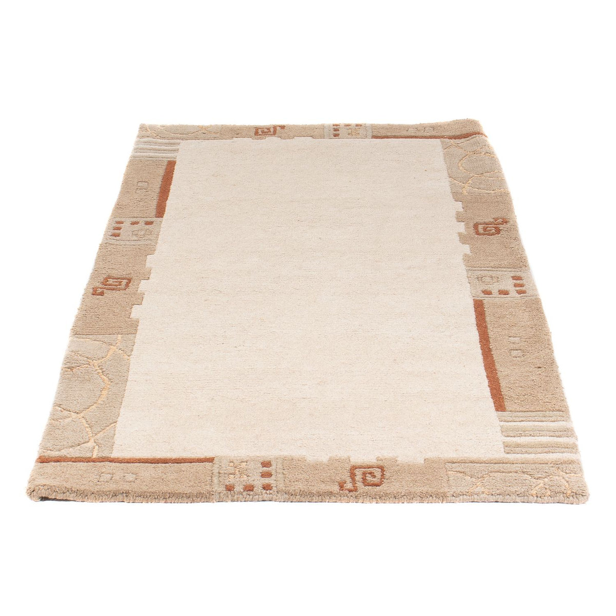 Alfombra de Nepal - 150 x 80 cm - beige