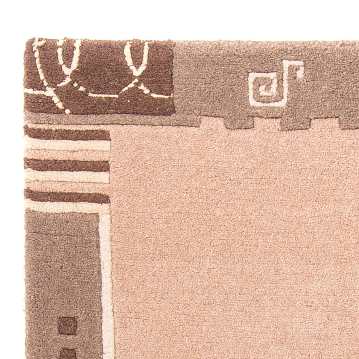 Alfombra de Nepal - 148 x 83 cm - marrón claro