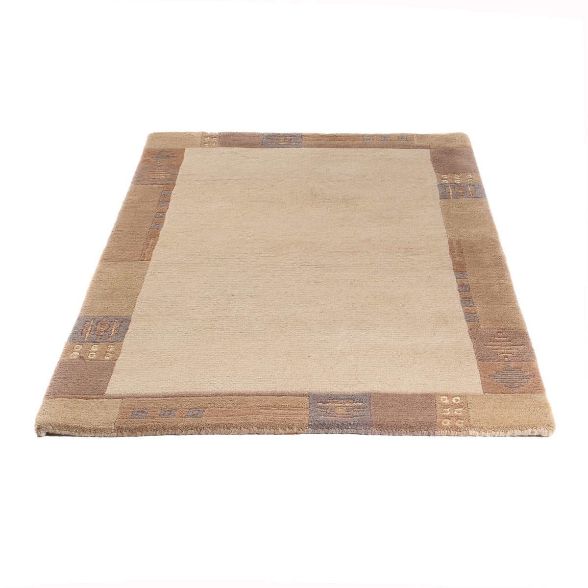 Alfombra de Nepal - 160 x 90 cm - beige